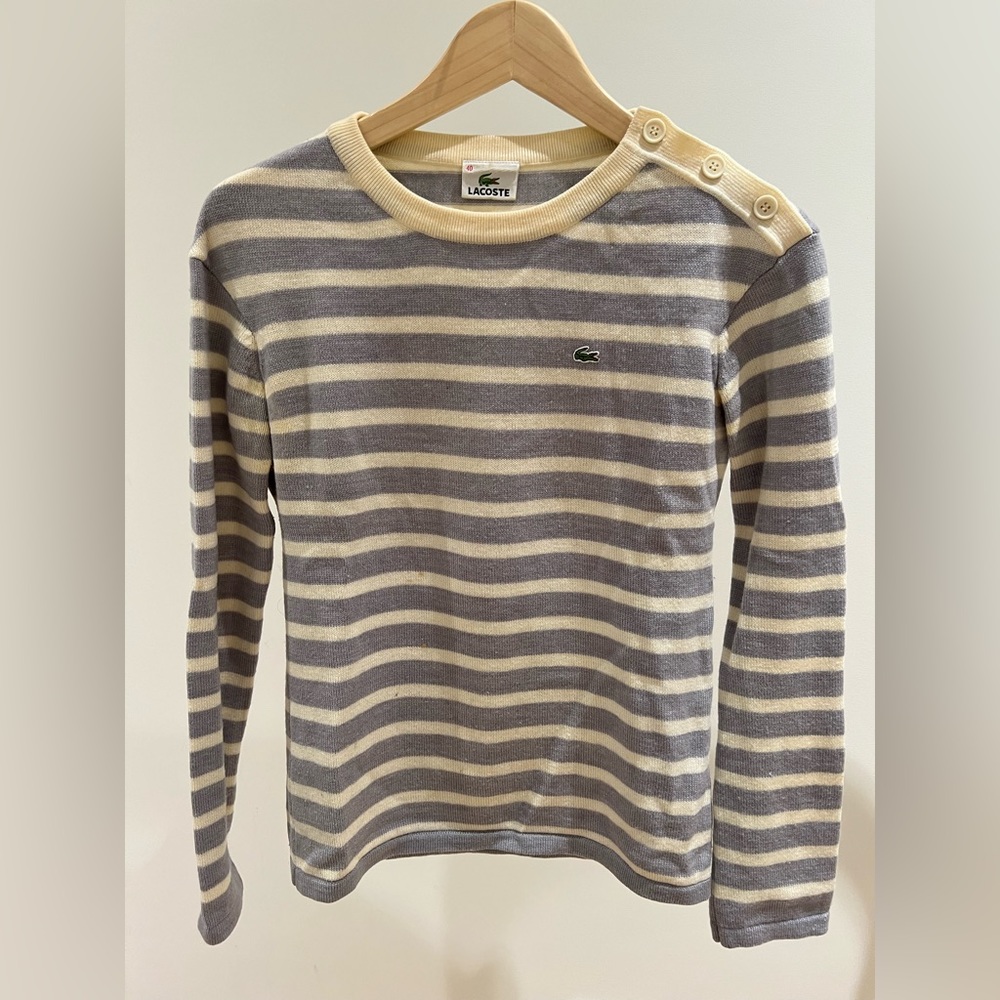 Lacoste Sweater, Size M, Wool - image 1